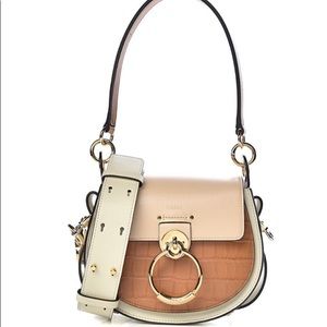 Chloè Tess Limited Edition Croc Embossed Handbag